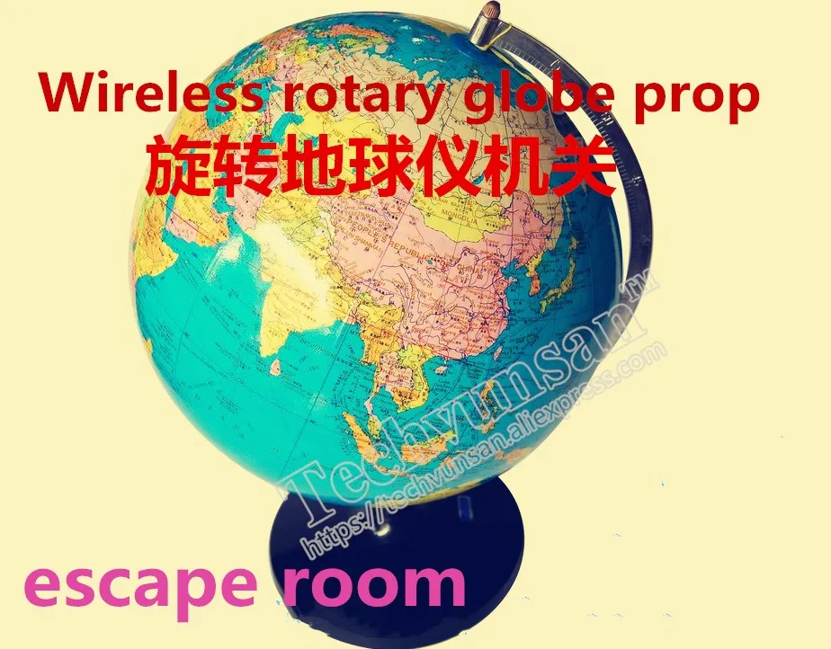 

Takagism game wireless props rotate the globe tellurion to open the lock props real life room escape room props