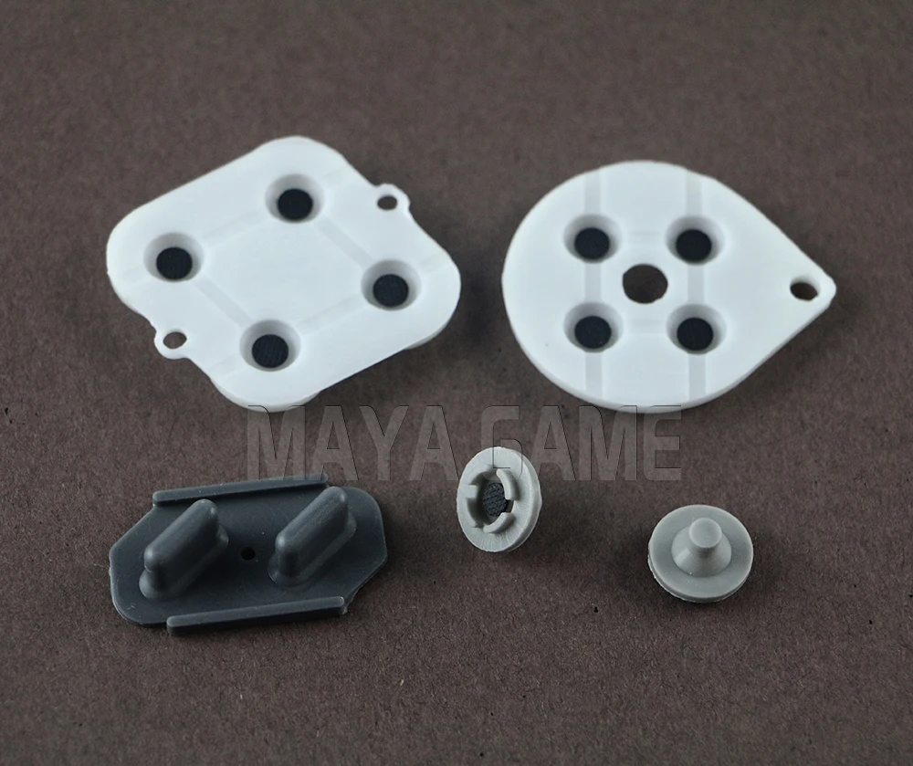 5 مجموعات ل SNES سوبر NES نينتندو وسادات مطاطية بديلة موصلة للتحكم 5 مجموعات/وحدة