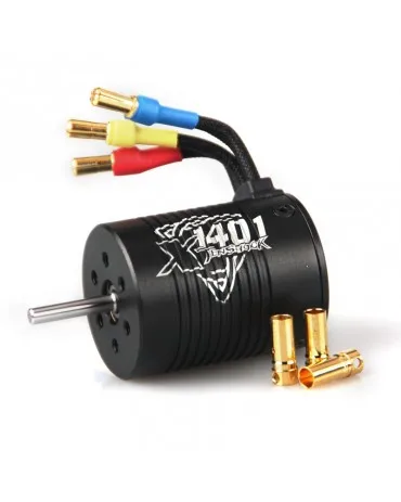 

TS-X1401 4POLE BRUSHLESS MOTOR 3850KV/4150KV 1/14 1/10 RC upgrade OP Monster violence motor for LC racing FS WL