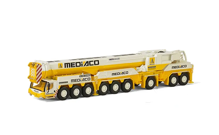 

Collectible Diecast Scale Model Replica WSI 1:87 Lieb herr LTM1750-9.1 Off-Road Crane Mediaco Constrcution Vehicle ,71-2007