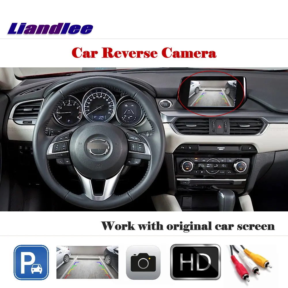 

For Mazda 6 Atenza GJ1 Sedan Mazda6 2013-2018 Car Original Display Rear View Image Reverse Camera HD CCD CAM Auto Accessories