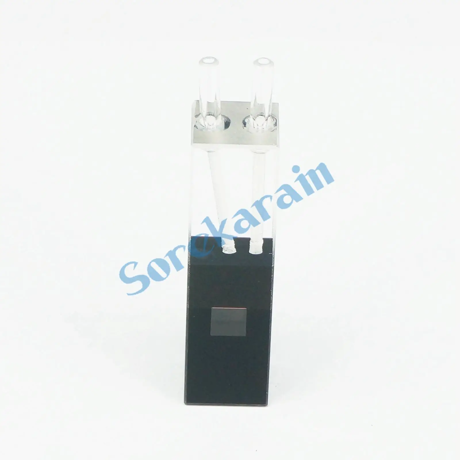 250ul 10mm Path Length JGS1 Quartz Fluorescence Flow Cuvette With Glass Tube