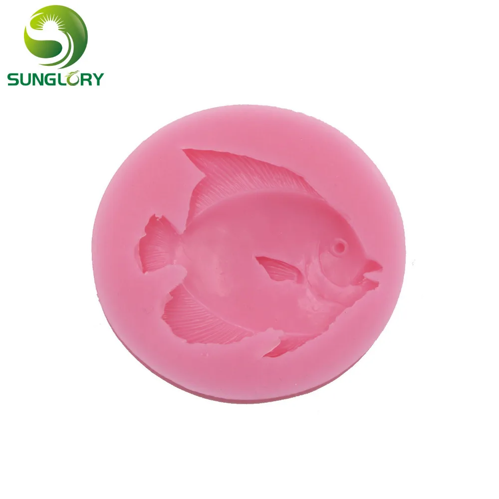 Small Fish Silicone Cake Mold Kitchen Gum Paste Mold Cake Decorating Tools Fondant Decor 3D Moldes De Silicona Paste Americana