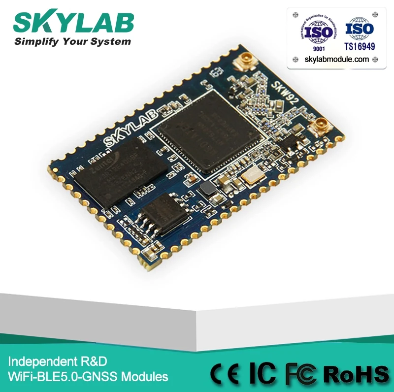 

SKYLAB SKW92A MT7628N 2T2R Mode 300Mbps PHY Data Rate USB WiFi Camera 3G or 4G WiFi Router Module