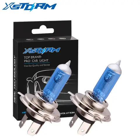 High brightness halogen bulbs H1 H3 H4 for car headlights XSTORM