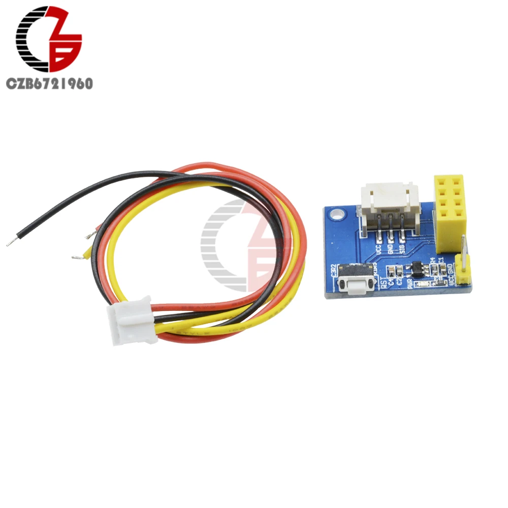 ESP8266 ESP-01 ESP-01S RGB LED Controller Module DIY DC 3.7V-5V 5V for Arduino IDE WS2812 Light Bar / Ring Smart Electronic