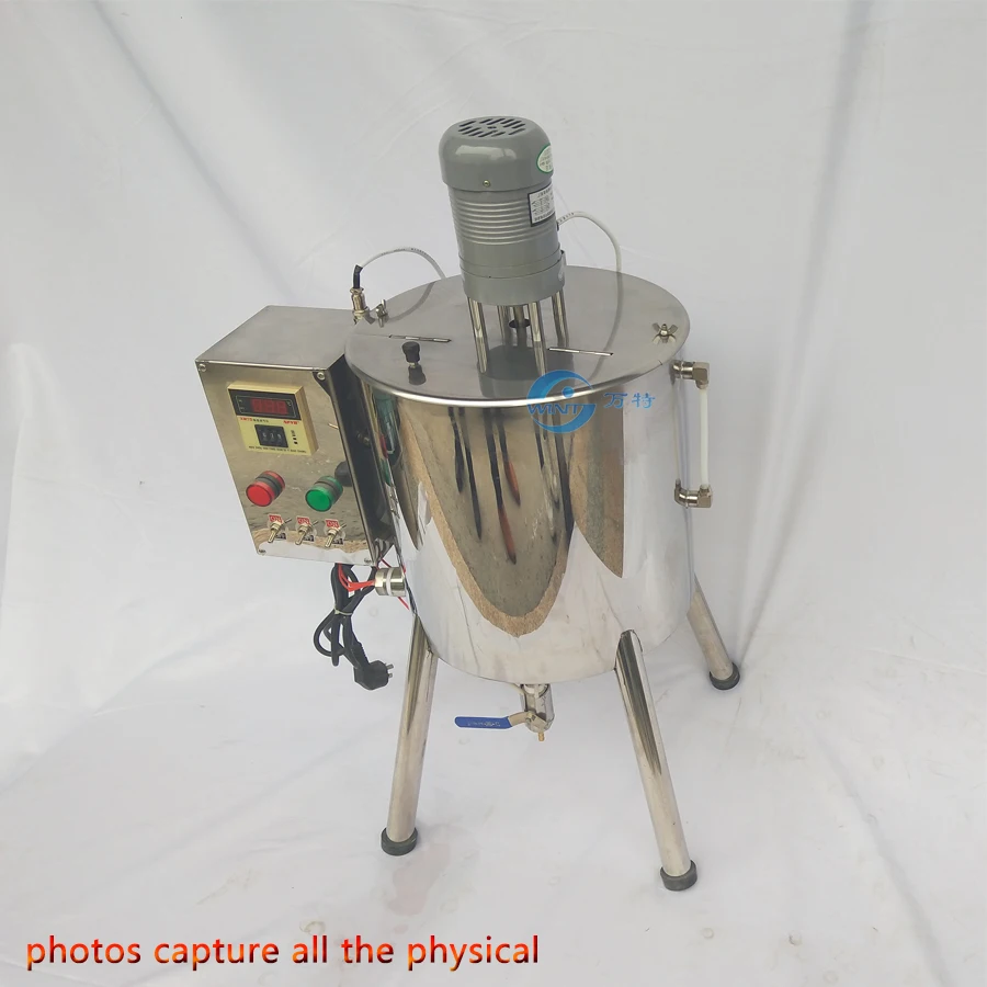 304 Stainless Steel Pemanas dan Pengadukan Mengisi Mesin Lipstik Krayon Keren Minyak Nail Polish Mengaduk Sabun Mengisi Machine15L