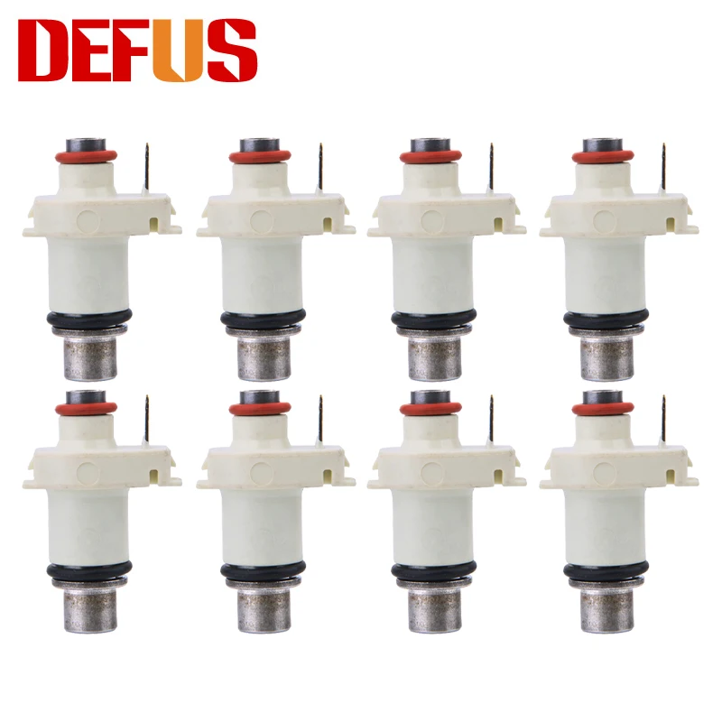 

DEFUS 8X Motorcycle Fuel Injector for Yamaha Motor 50cc/min 2 Holes Motorbike Nozzle Injection Injectors Motor Automobiles White