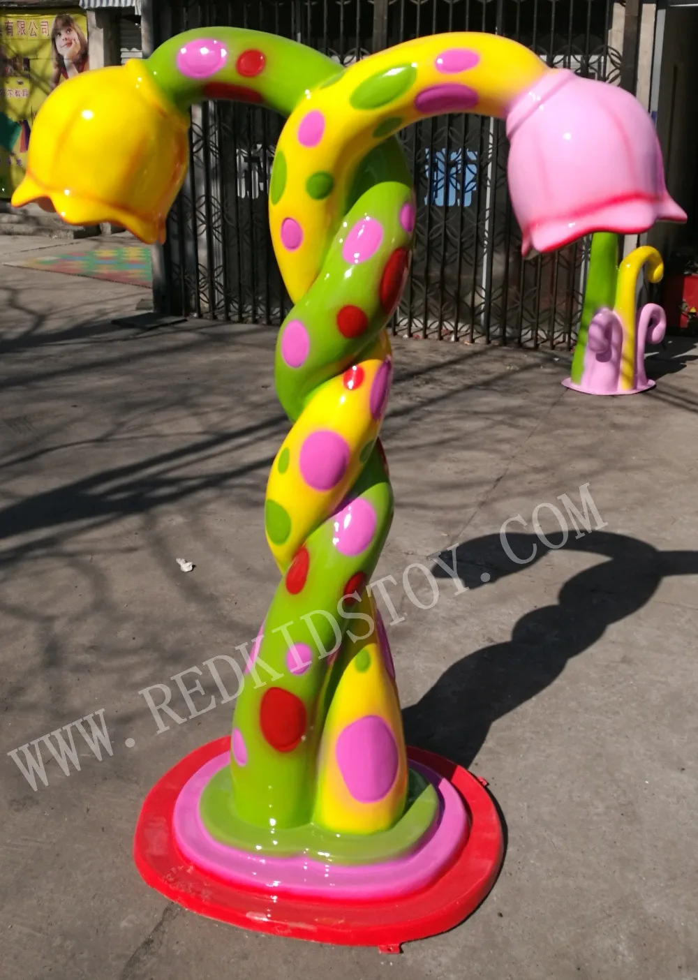 

Fiberglass Flower Water Playground HZ-CF016