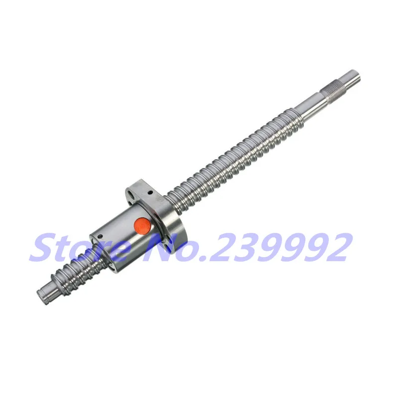 

SFU1204 700mm C7 rolled Ball Screw RM1204 L 700mm ballscrew with SFU1204 single ballnut for CNC parts BK/BF10 machined