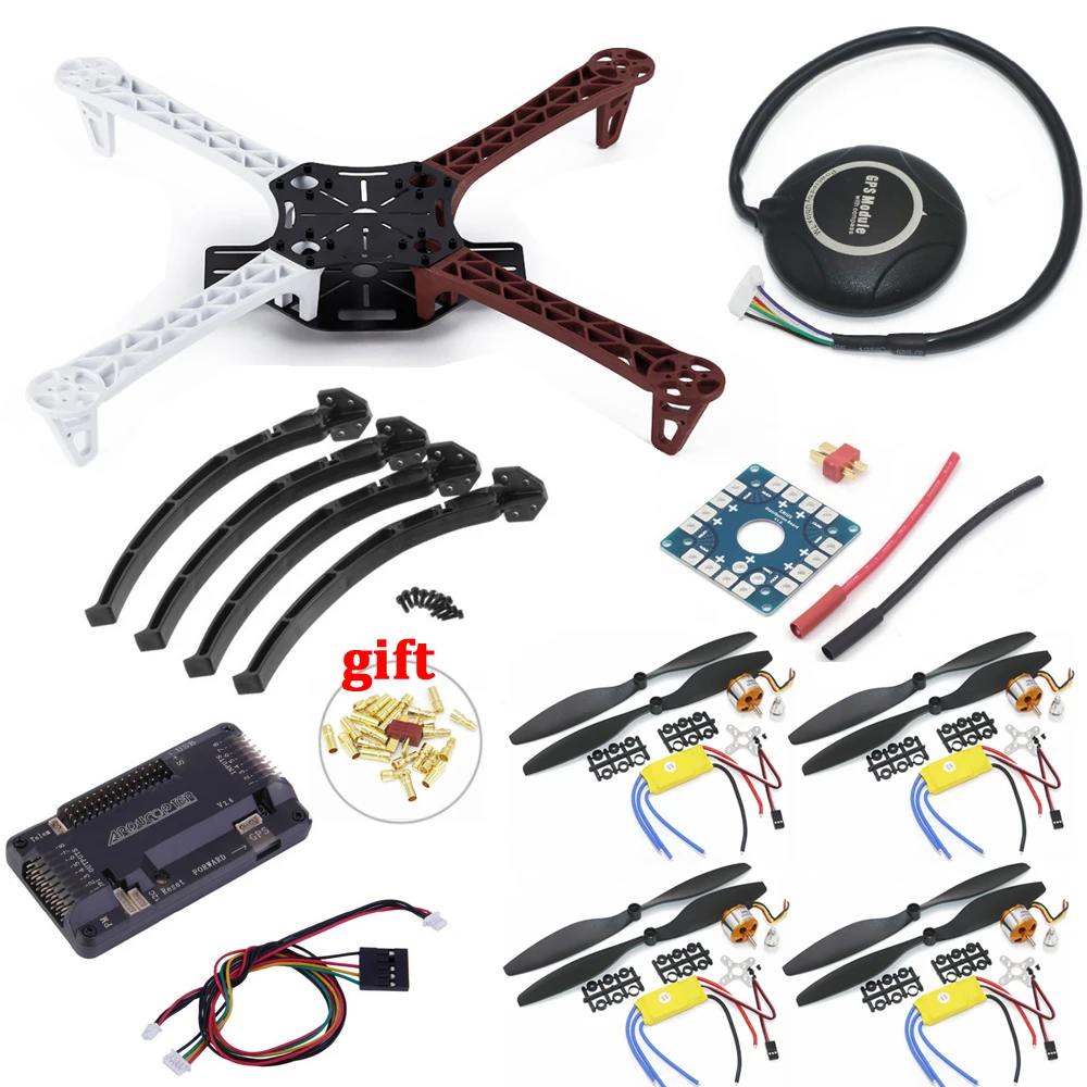 F450 Quadcopter Rack Kit telaio APM2.8 e 7M GPS A2212 2212 1000KV XXD 30A 1045 puntelli per Rc Quadcopter