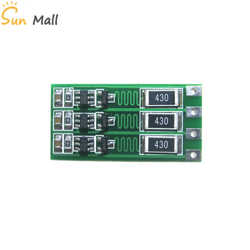 

3S 100mA Lithium Battery Balancer Board 18650 Li-ion Battery Balancing Board Balance Current 1.1V 12.6V