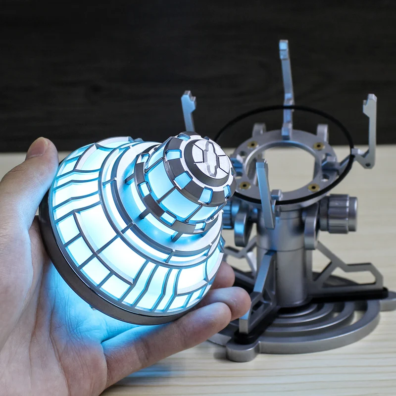 Avenger Mk43 MK6 Arc Reactor with LED Light Tony Stark Arc Reactor image 5