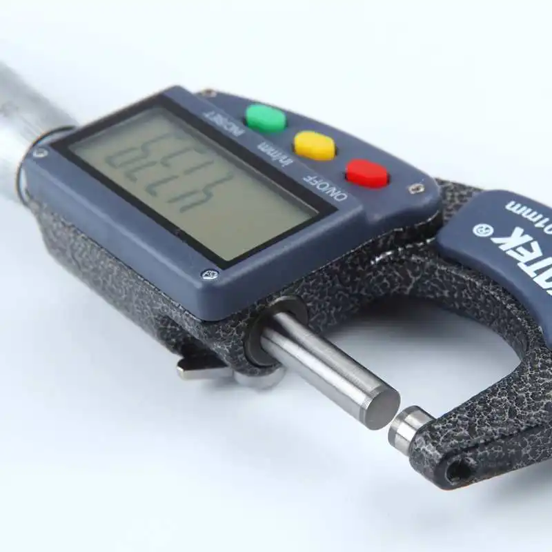 0.001mm Large LCD Display Micrometer 0-25mm Electronic Digital Outside Micrometers Inch Micrometro Thickness Gauge Meter Tools