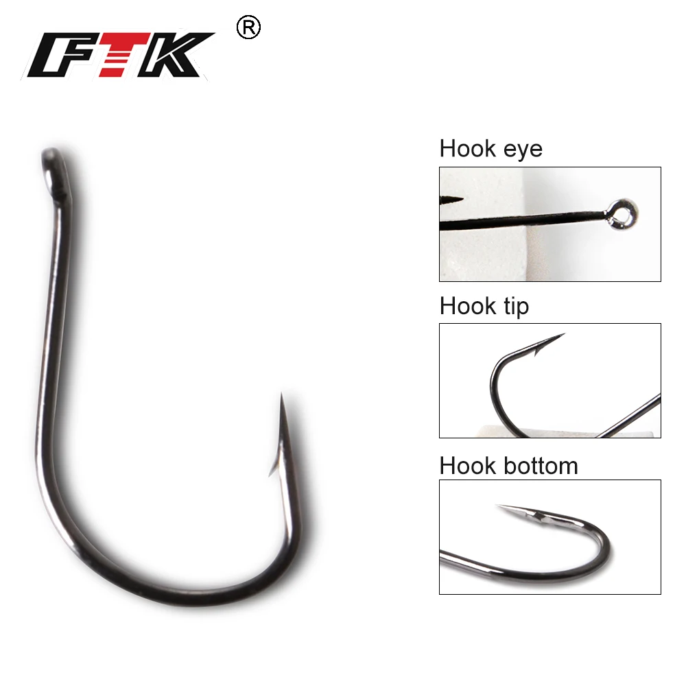 Anzuelo ISEAMA con púas de carbono – Ojo para carp fishing - imagen 3