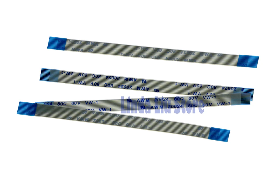 ChengChengDianWan 100pcs/lot 10 pin on off switch reset ribbon cable Charge power flex cable For PS3 slim 2500 power