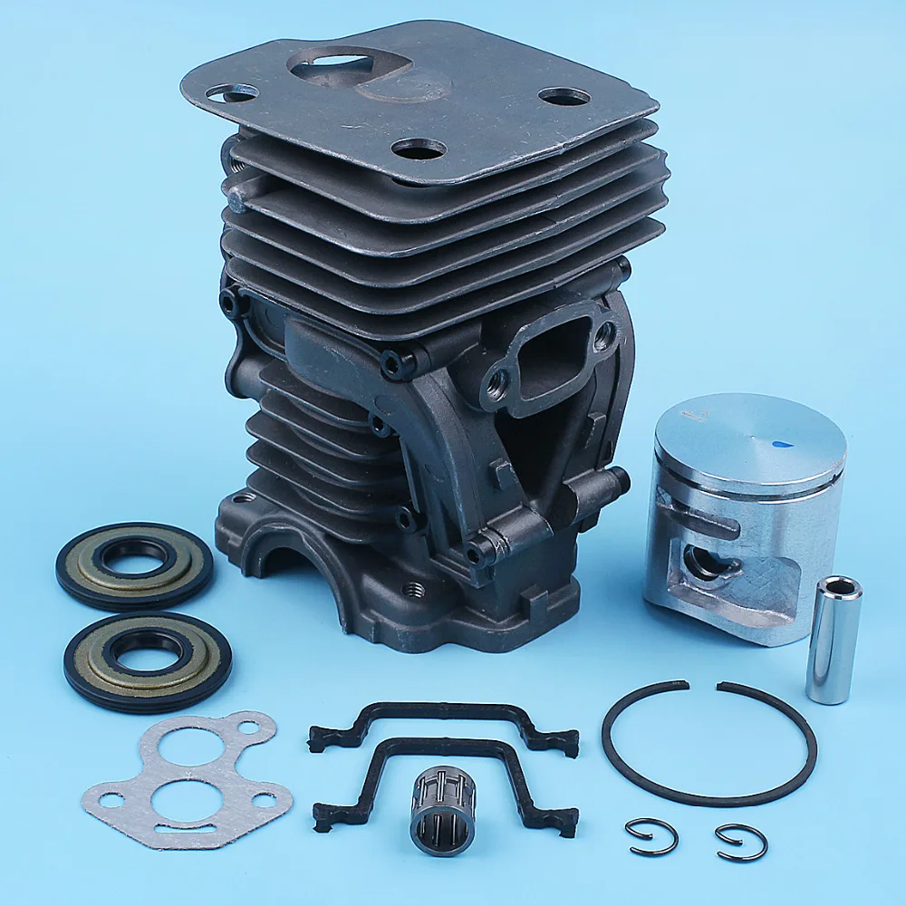Imagem -04 - Kit de Vedação da Manivela para Pistão do Cilindro 44 mm para Husqvarna 450 Rancher 445 445e Motosserra Peças Sobressalentes de Rolamento de Agulha Banhadas