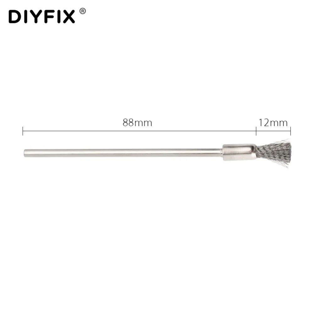 DIYFIX 10 cm RDA Spazzola Bobina Cleaner Sigaretta Elettronica Spazzola di Filo di Riscaldamento Bobine Spazzola di Pulizia per RTA RBA RDA Atomizzatore dal carro armato