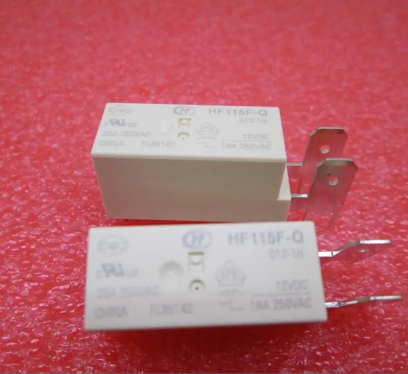 NEW 12V relay HF115F-Q-012-1H HF115F-Q 012-1H JQX-115F-Q 012-1H 20A 12VDC 12V DC12V 20A 250VAC