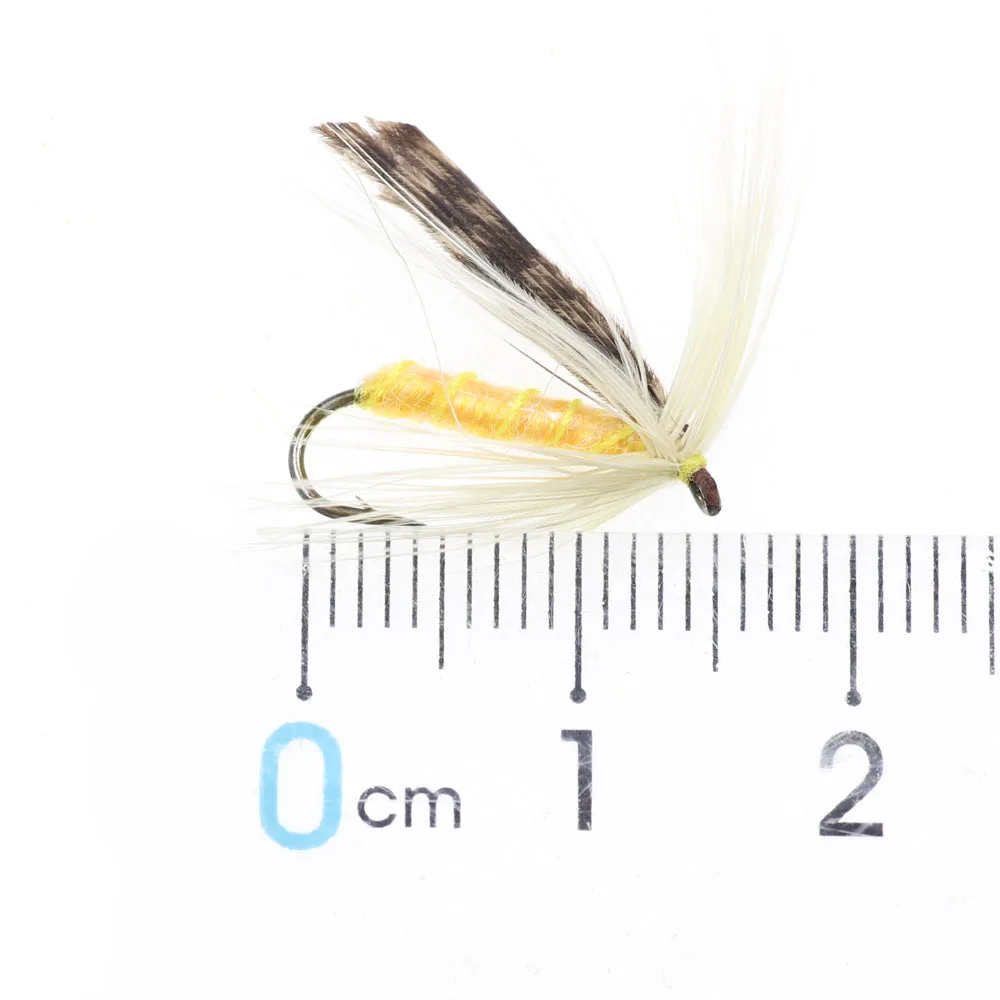 Bimoo Señuelos Mosca Seca Ninfa para Trucha Arcoíris Lubina y Perca - imagen 5