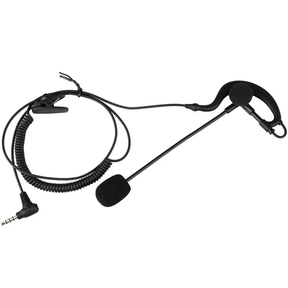 Fodsports V4 V6 Intercom Headphone for Football Referee Coach Judgers Full Duplex Interphone Earhook Headset