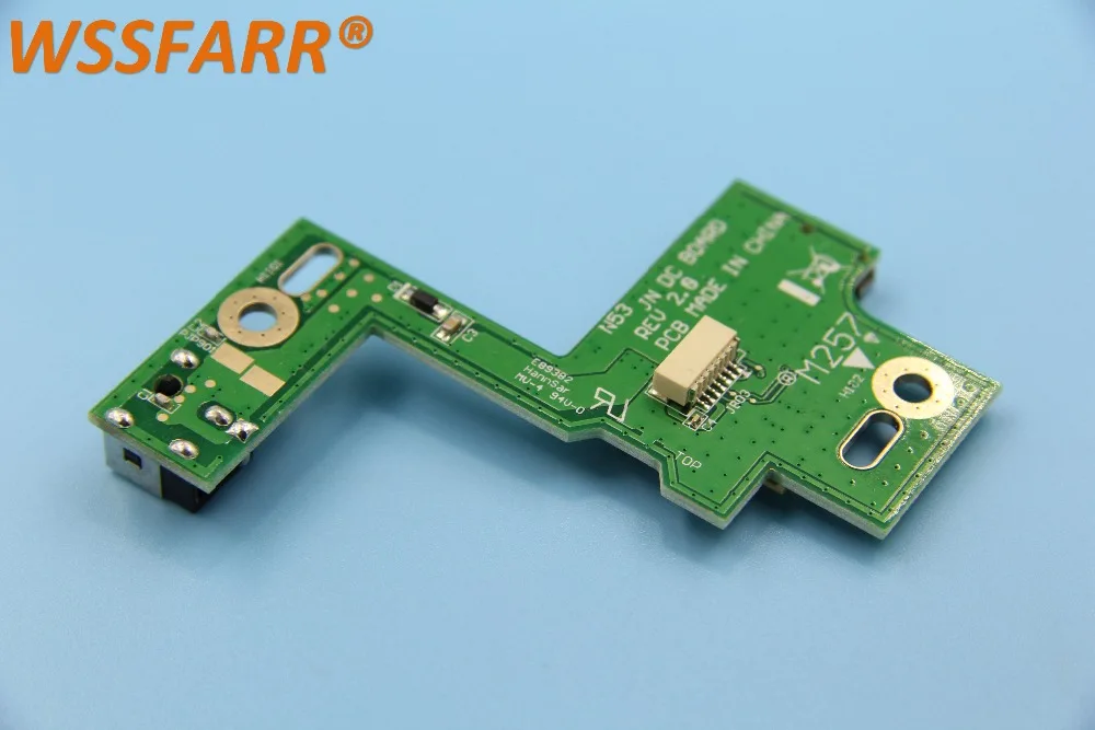 FOR ASUS N53S N53SV N53SL N53SN N53SM N53JN DC POWER JACK SWITCH BOARD  69N0MJG10A01