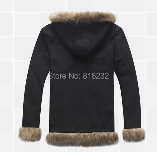 DuRaRaRa!! Orihara Izaya Warm Coat Jacket Hoodie Outwear Tops Uniform Outfit Cosplay Costumes image 3