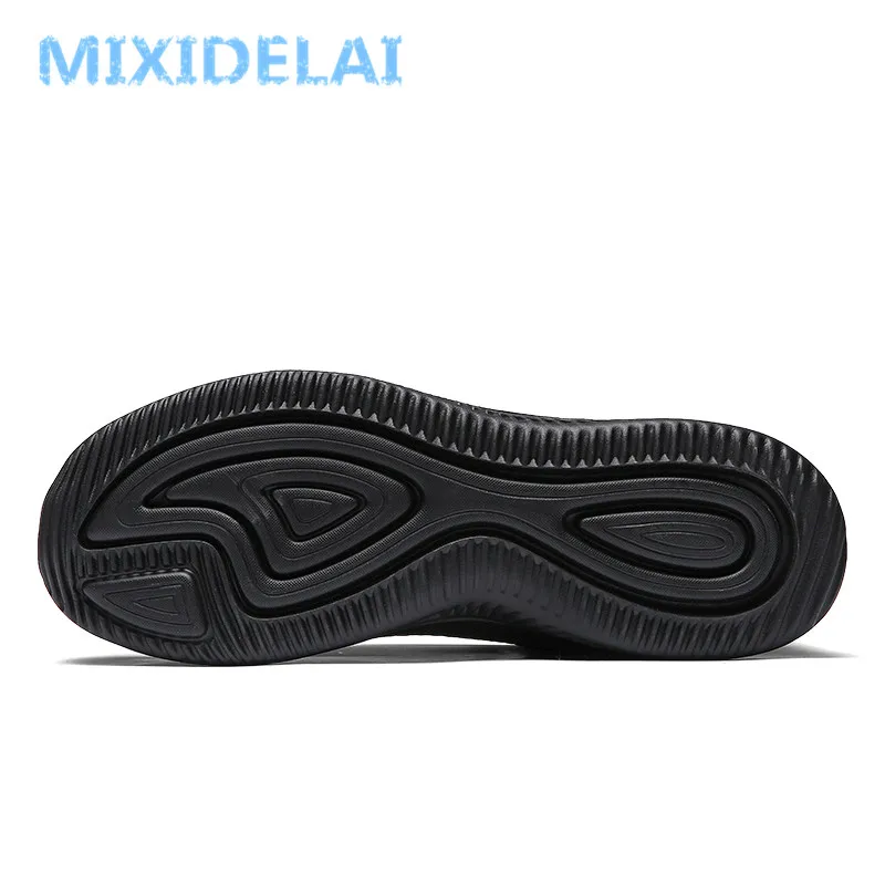 MIXIDELAI New Mesh Men Casual Shoes Lac-up Men Shoes Lightweight Comfortable Breathable Walking Sneakers Tenis Feminino Zapatos