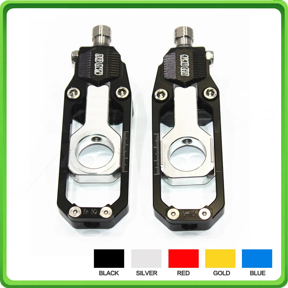 

Motorcycle Chain Tensioner Adjuster fit for HONDA CBR 600 RR CBR600RR 2005 2006 Black & Silver