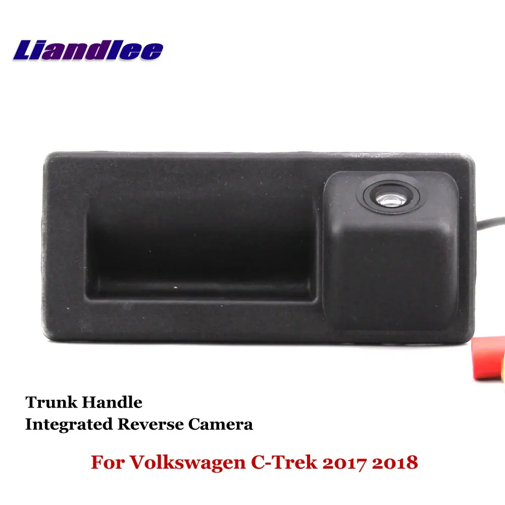 

For Volkswagen VW C-Trek 2017-2024 Car Reverse Rearview Camera Integrated Trunk Handle Replacement Accessories HD CCD CAM