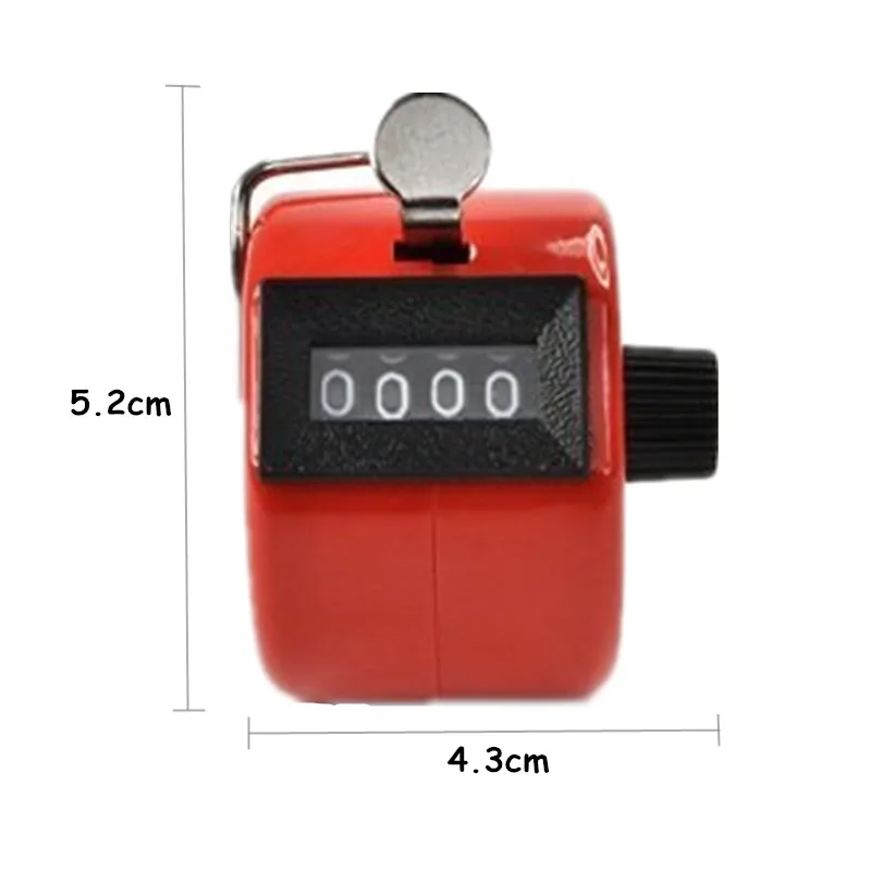 1 pcs Hand Tally Counter Operated Buddha 0-9999 Mechanical Counting Cute Plastic ABS 4 Digit Manual Mini Marker 30%off