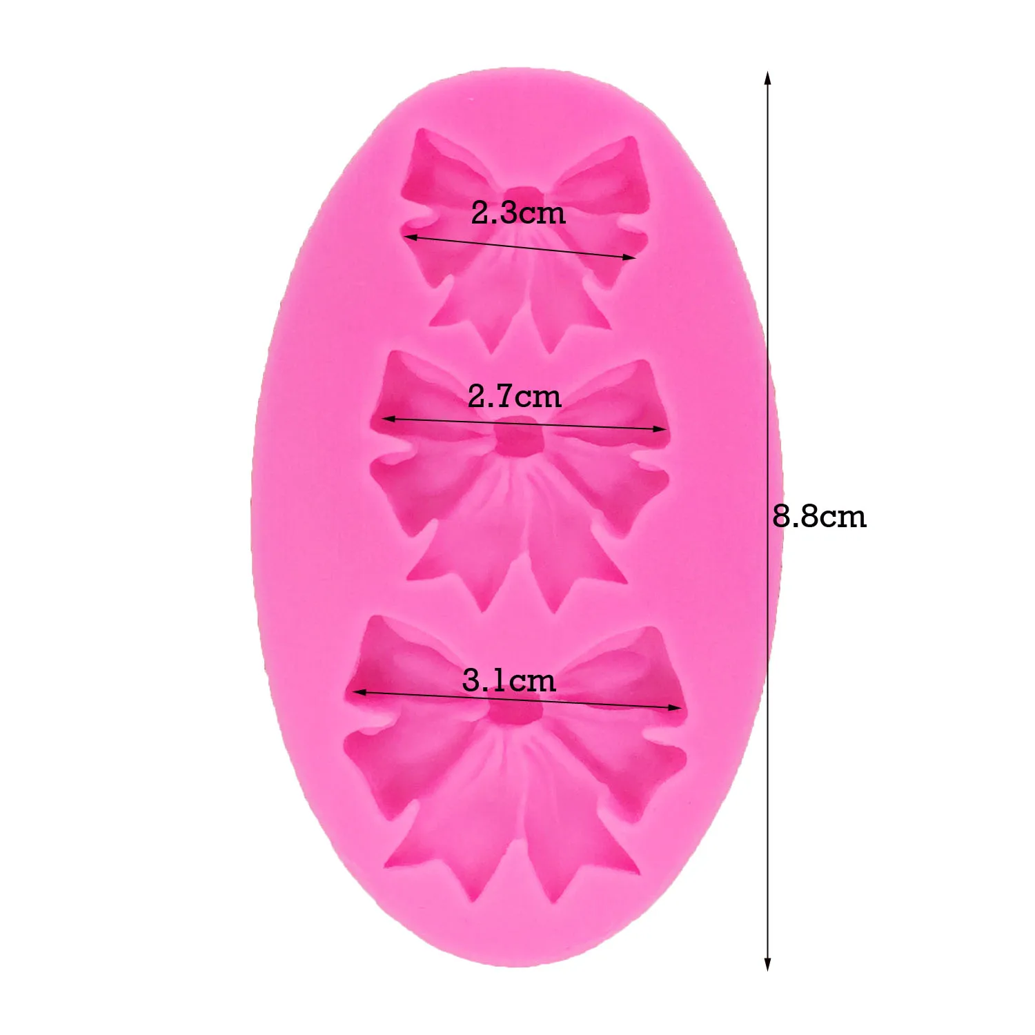 Bows Butterfly Silicone Mould fondant wedding cake decoration tools Sugar craft Silicone Cake Mold Bow Tie Shape T1208