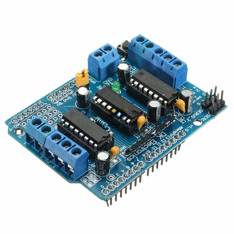 Motor Drive Shield L293D Module for Arduino Duemilanove Mega / UNOMotor Drive Shield L293D Module Diy RC Toy K