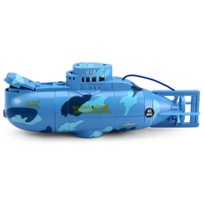 EBOYU Create Toys 3311 RC Submarine 6CH Speed Radio Remote Control Submarine Electric Mini RC Boat Kids Children Gift Toy