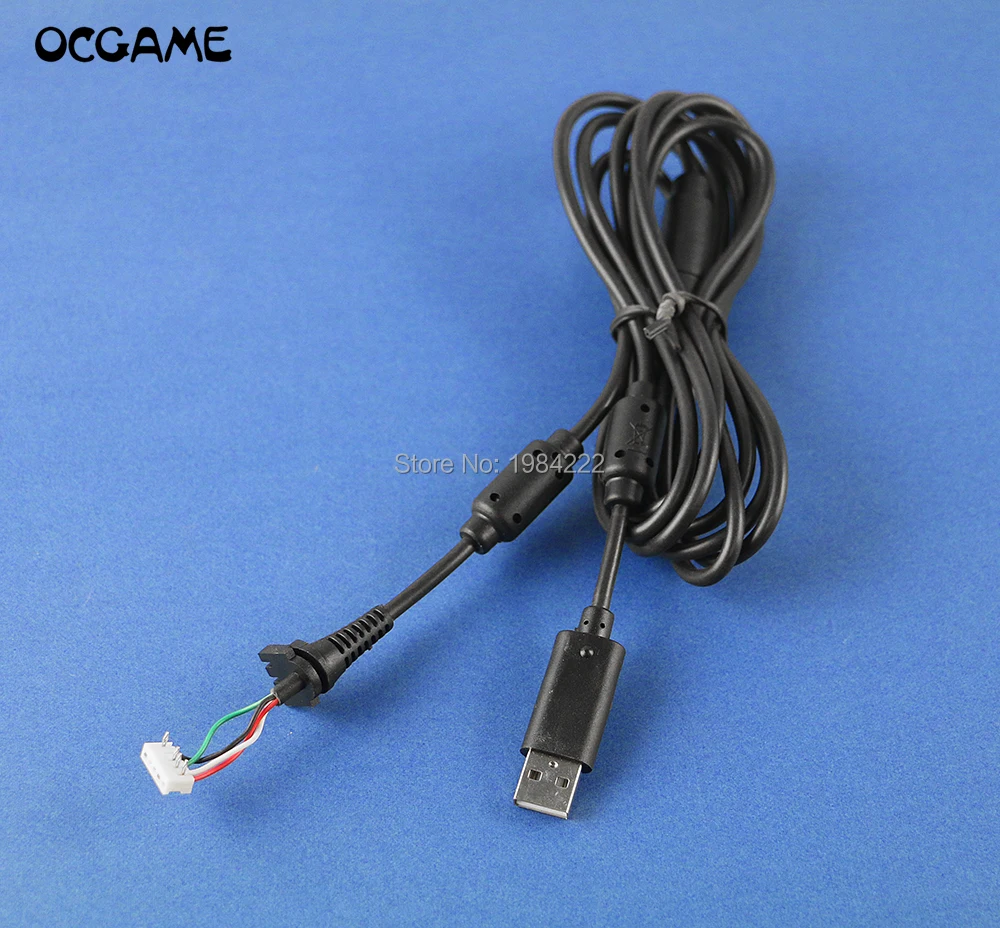 OCGAME 10pcs/lot Black/ White 4pinController extend Connect Cable Link Cable Wire Replacement for Xbox 360 Controller Long Cable