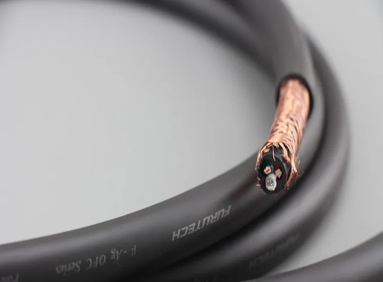 Meter Furutech FP-314Ag OFC series silver plated hifi power cable power wire for audo power cable