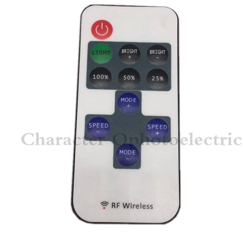 LED Strip Controller DC5-24V Wireless RF LED Controller untuk Warna Tunggal LED Strip Peredupan