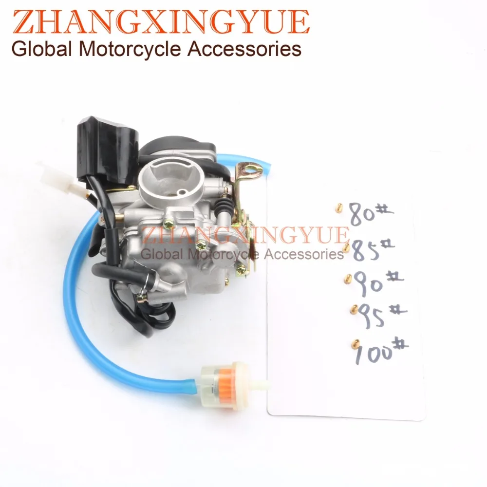 19mm PD19J carburetor for Znen Goldfish Grace Grand Retro Honey Pizza R8 Revival 50cc ZN50QT-11A/51/E/H/12/22/D 4T 139QMB