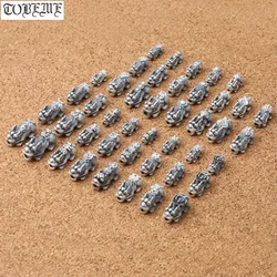 3D 100% 999 Silver Pixiu Beads Real Pure Silver Fengshui Pixiu Loose Beads Wealth Pixiu Piyao Beads Lucky Jewelry Findings