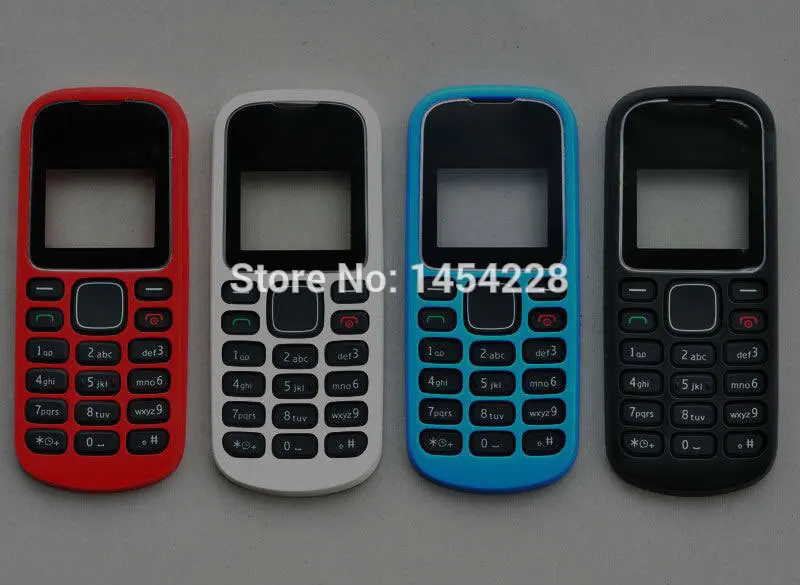 BINYEAE Full Housing Case Cover For Nokia 1280 Facing Frame + Middle + Back cover + Keypad Cell Phone Part