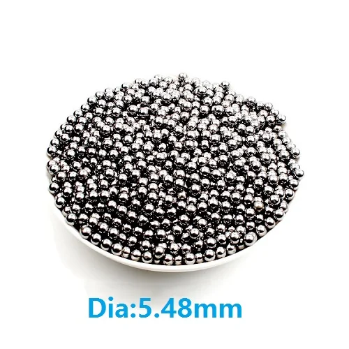 

1kg/lot Diameter 5.48mm steel ball Dia 5.48mm high-carbon steel balls bearing precision G100 high quality