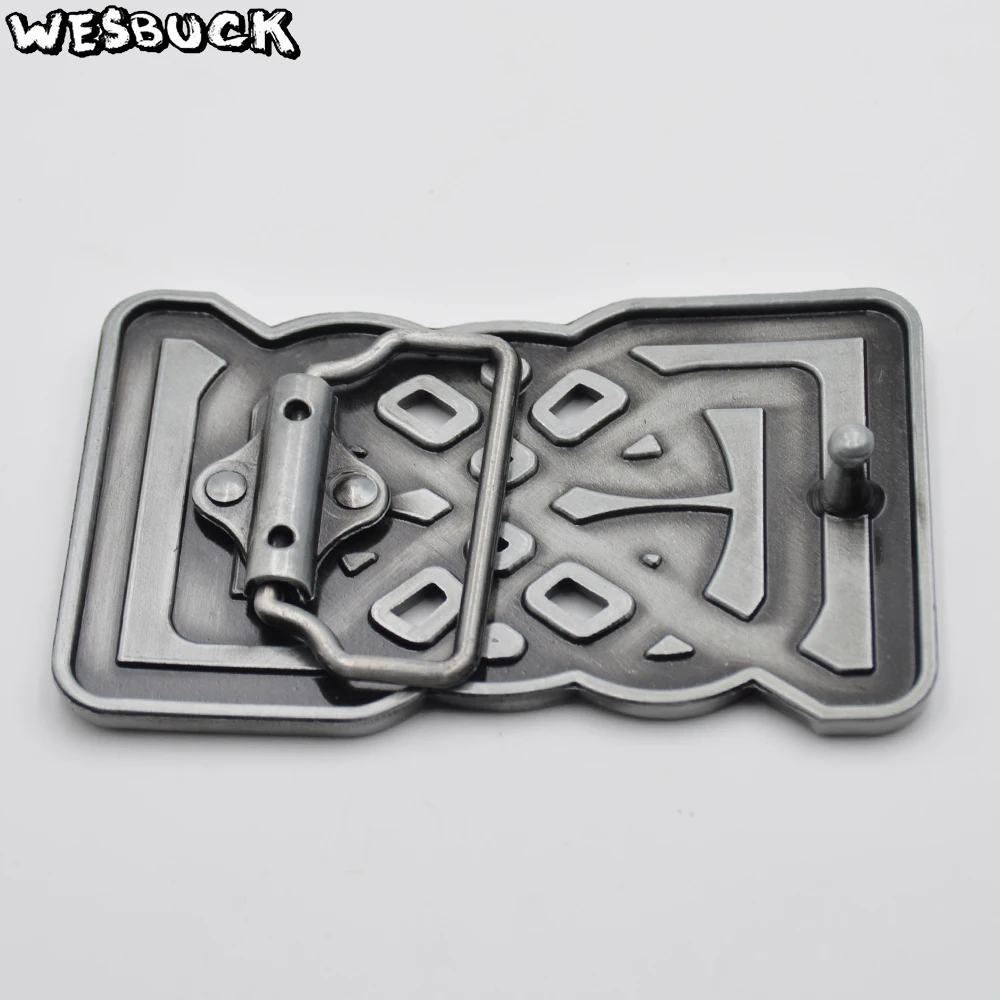 WesBuck Brand Meltal Cool Belt Buckls For Men\'s Belt Buckles Western Cowboy Cowgirl Belt Buckle With PU Belt
