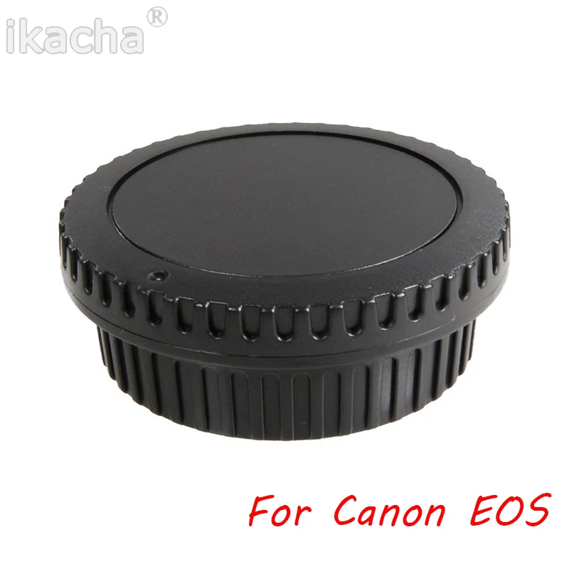 Camera Rear Cap + Front Lens Cap Dust-proof Protect for Canon EOS for Nikon AI DSLR Camera Mount