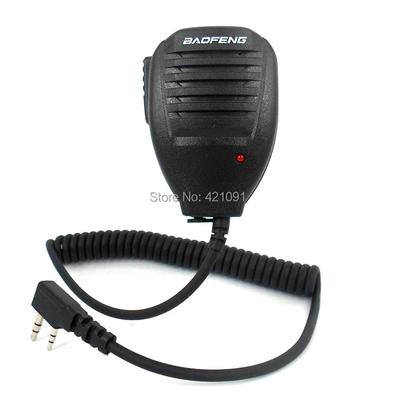 Speaker Microphone for Baofeng UV-5R UV5RE BF-888s BF888S Kenwood TK-3207 Walkie Talkie Two Way Radio K Type Mic