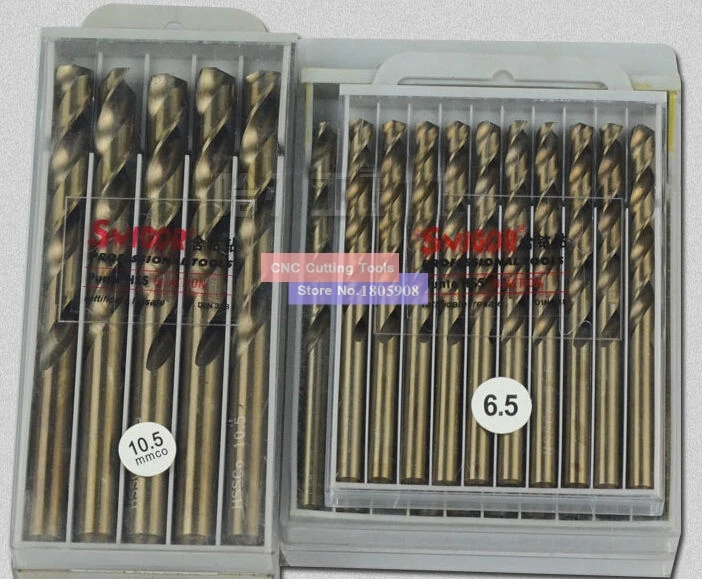 Imagem -02 - Brocas Especiais de Cobalto de Hss Hemp Flowers M35 10 Pcs 1.0 Mm8.5 mm mm mm mm mm mm mm Milímetros Milímetros Aço Inoxidável