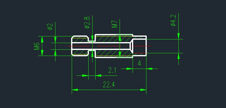 E3D V6 Hotend Kit 3D-Druckerzubehör 320 ℃ Hochtemperatur-Voron 2.4 J-Kopf-Fernextruder-Teile 12 V 24 V 1,75/0,4 mm – Detail 19