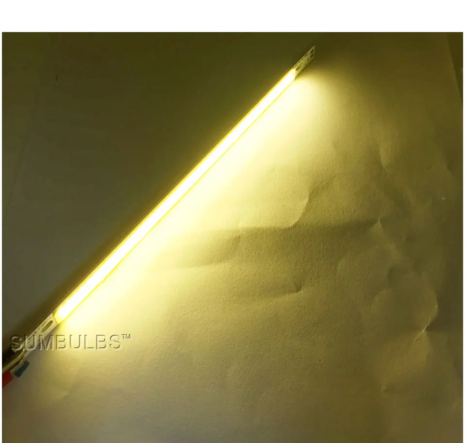 [Sumbulbs] 200 x 10 mm 0422 10 W LED-Licht COB-Streifenlampe DC 12–14 V 1000 lm grün gelb rot blau warmweiß reines weißes Balkenlicht – Detail 9