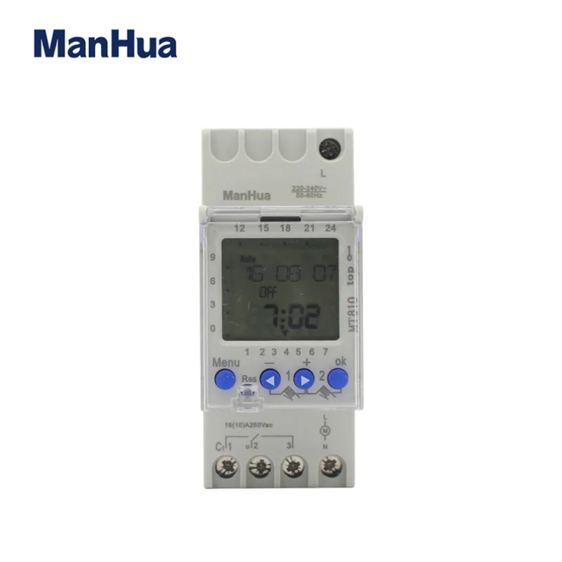 

ManHua MT810 240V 50/60Hz Timer Switching programmer Socket with Timer