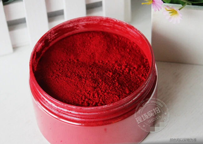 C19-025  Hi-Q Red Lipstick Makeup Powder Pigment Mineral For DIY