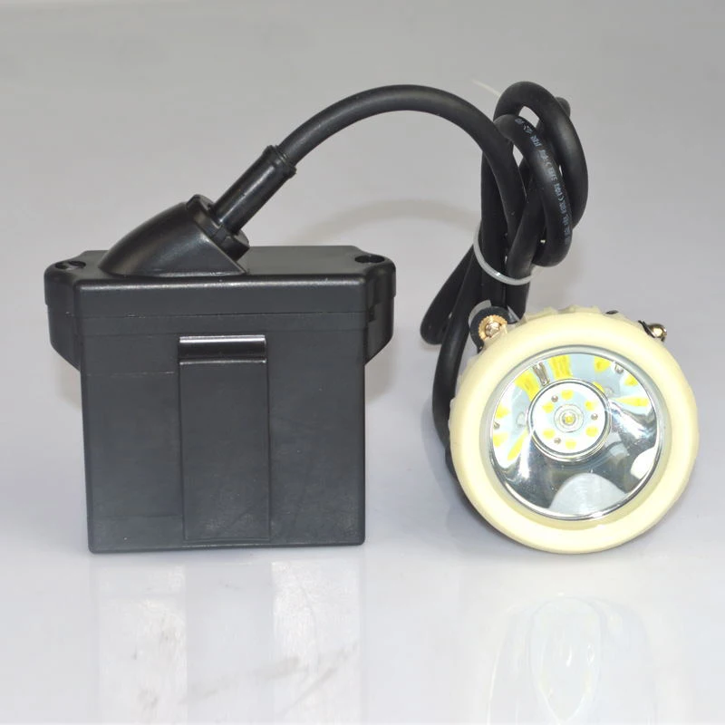 3W 10000lux 6600mAh 350mA Outdoor Miners Corded Underground Mining  Miners Headlight Led Head Lamp